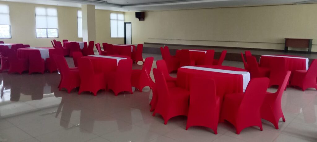 Sewa meja bulat depok