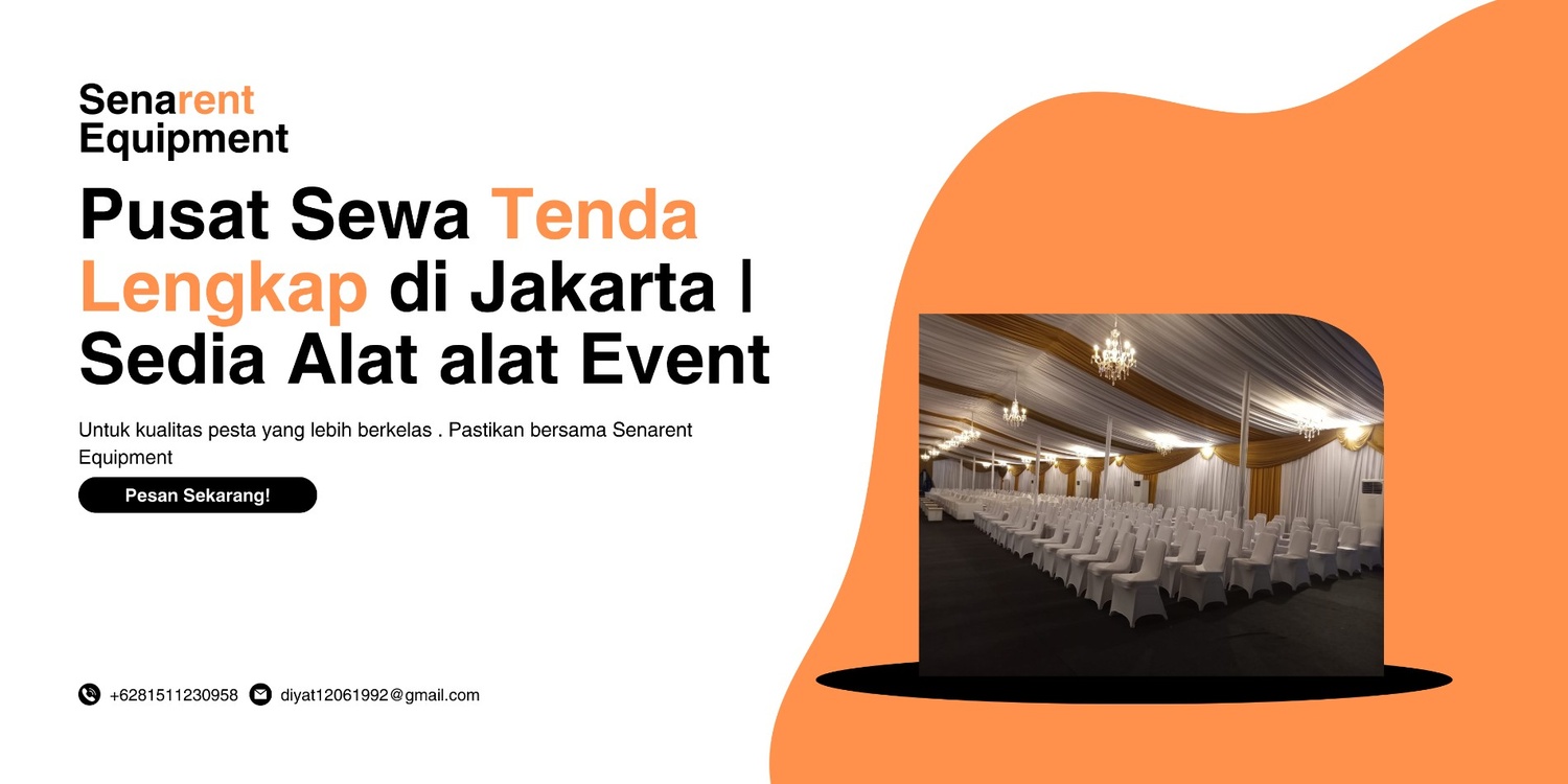 Sewa tenda di jakarta terbaik