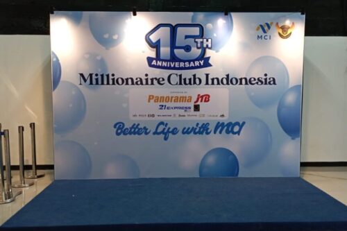 Sewa backdrop event Bekasi